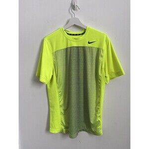 NIKE Men's Dri Fit UV Protective Match Statement Crew Sz Large